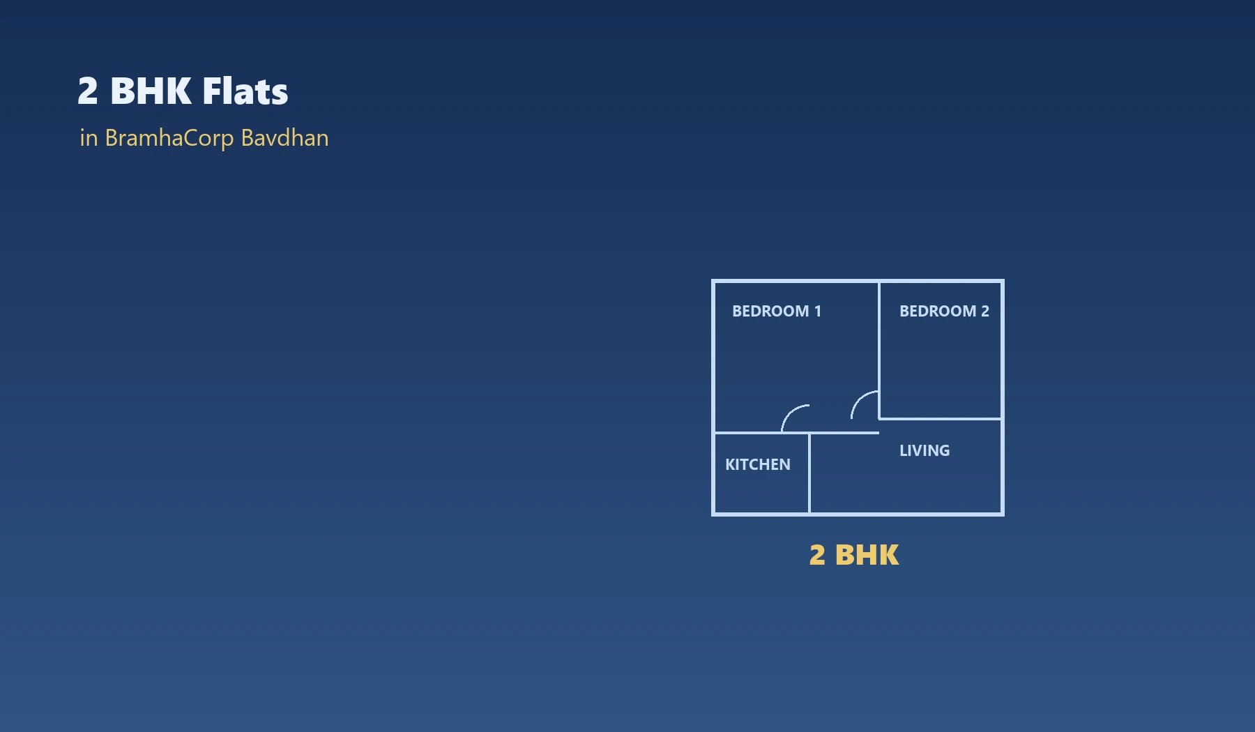 2 BHK Flats In Bramhacorp Bavdhan