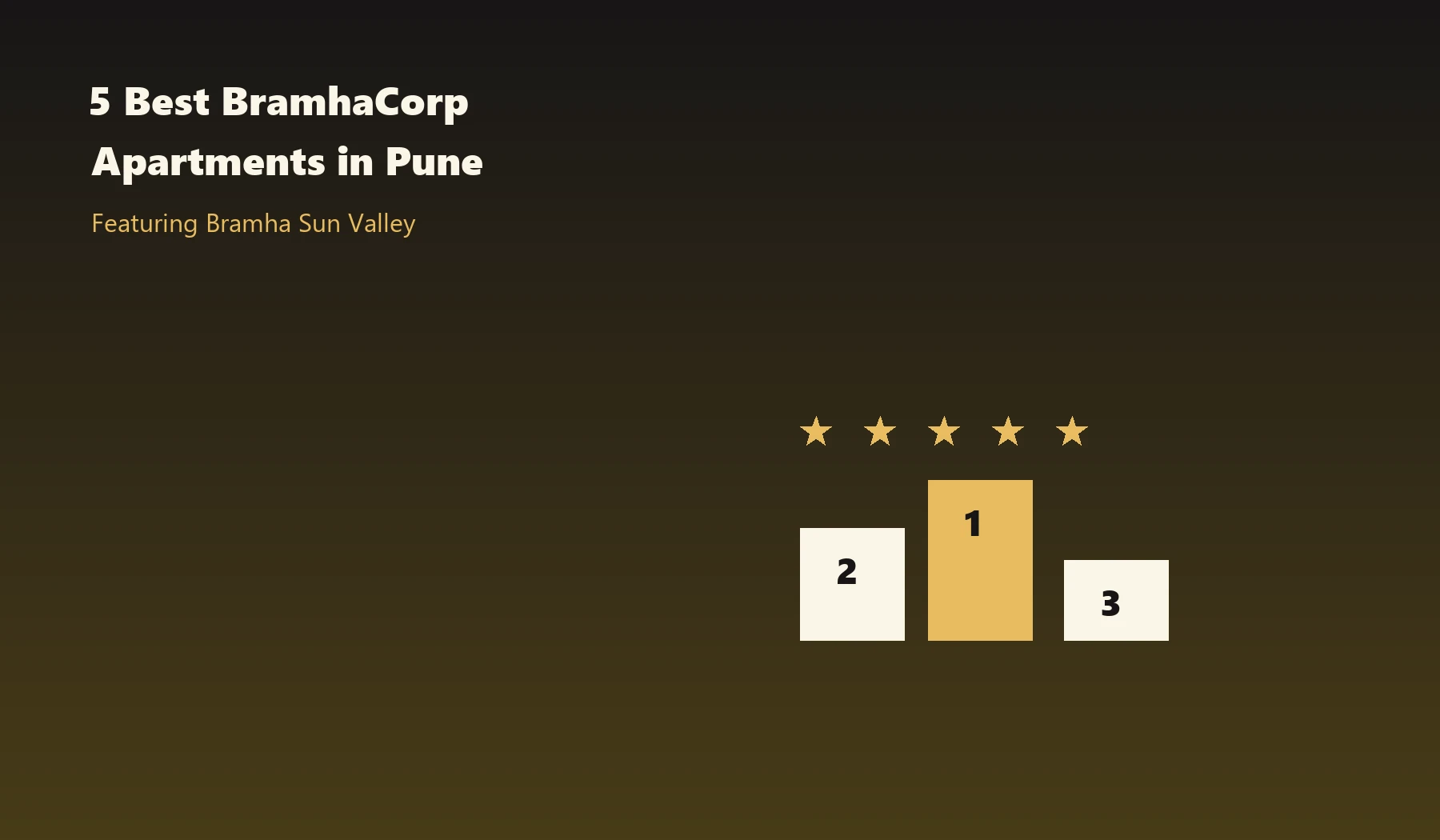 5 Best Bramhacorp Apartments In Pune