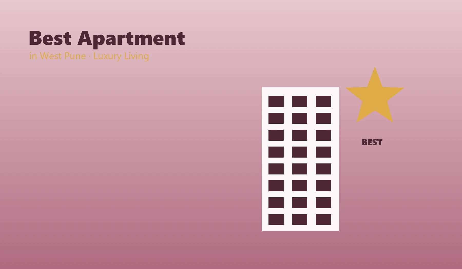 Best Apartment In West Pune