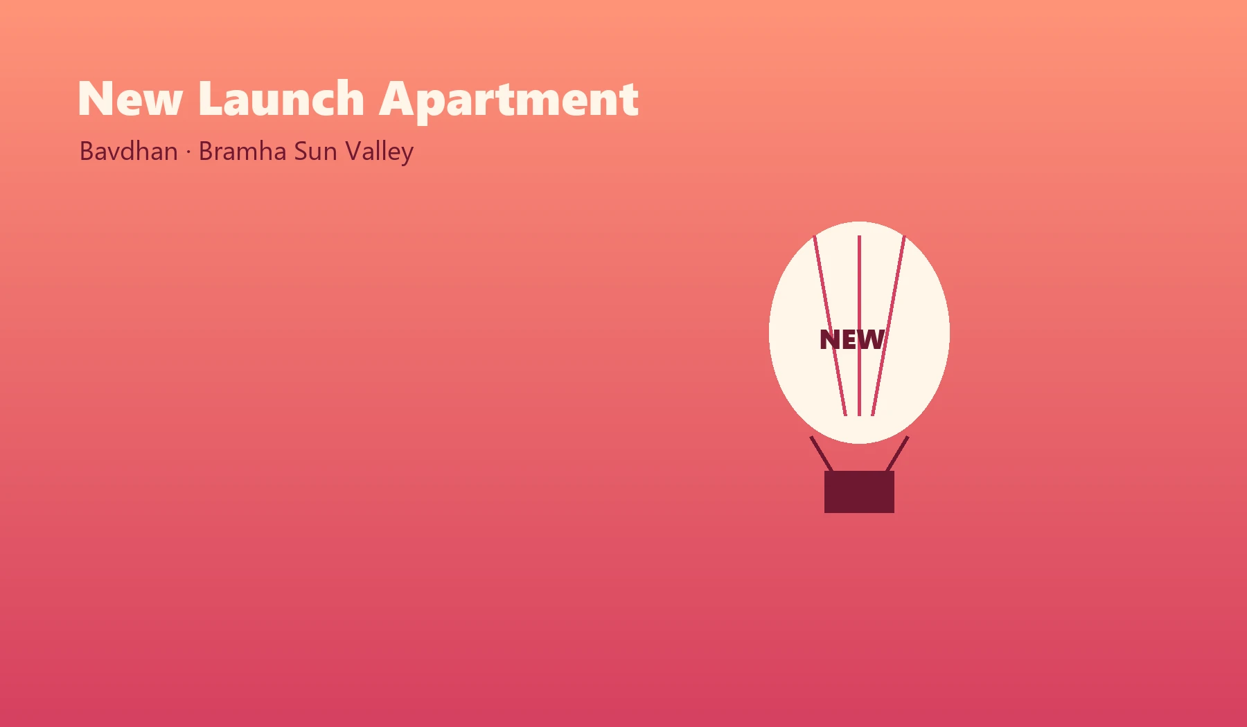 New Launch Apartment In Bavdhan
