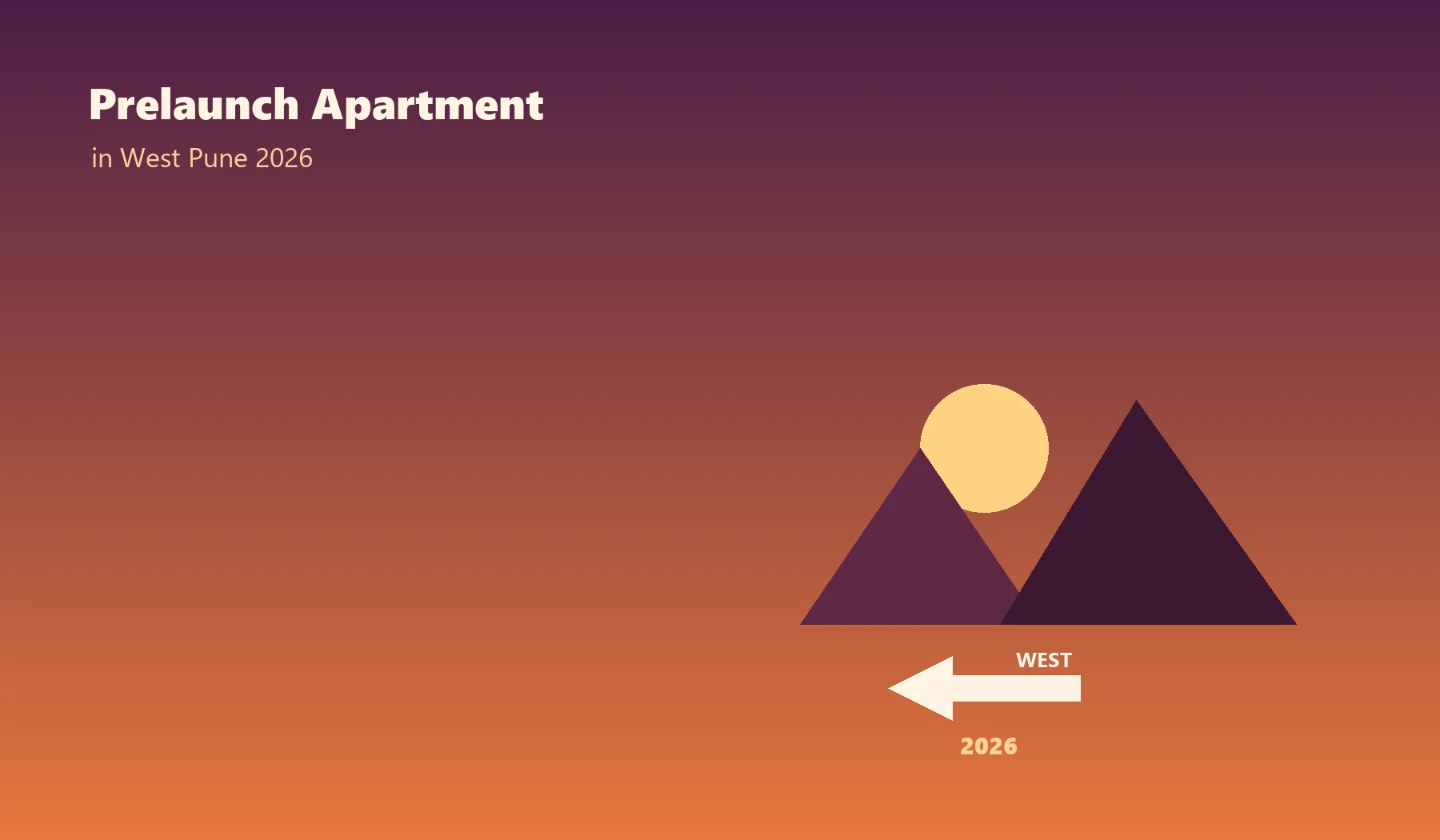 Pre Launch Apartment In West Pune 2026